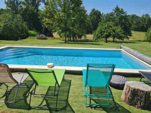 Pool - Maison Piscine Chauffée et Spa Saint-martial-de-nabirat (Saint-Martial-de-Nabirat)