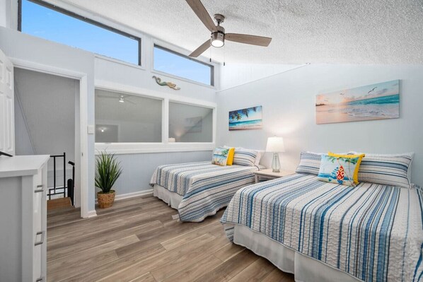 3 bedrooms, iron/ironing board, WiFi, bed sheets