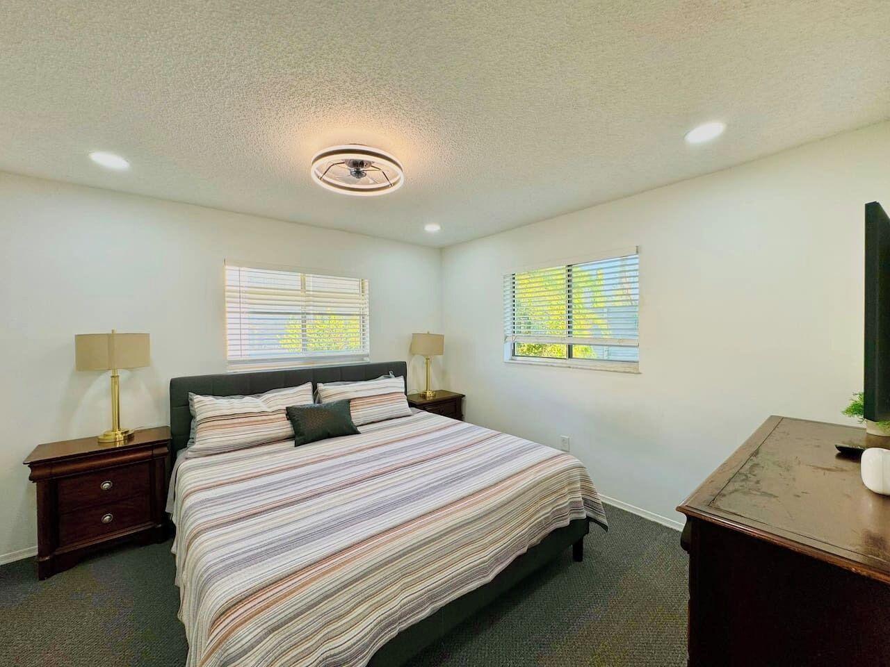 2 bedrooms, iron/ironing board, travel crib, WiFi