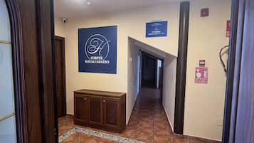 Interior entrance