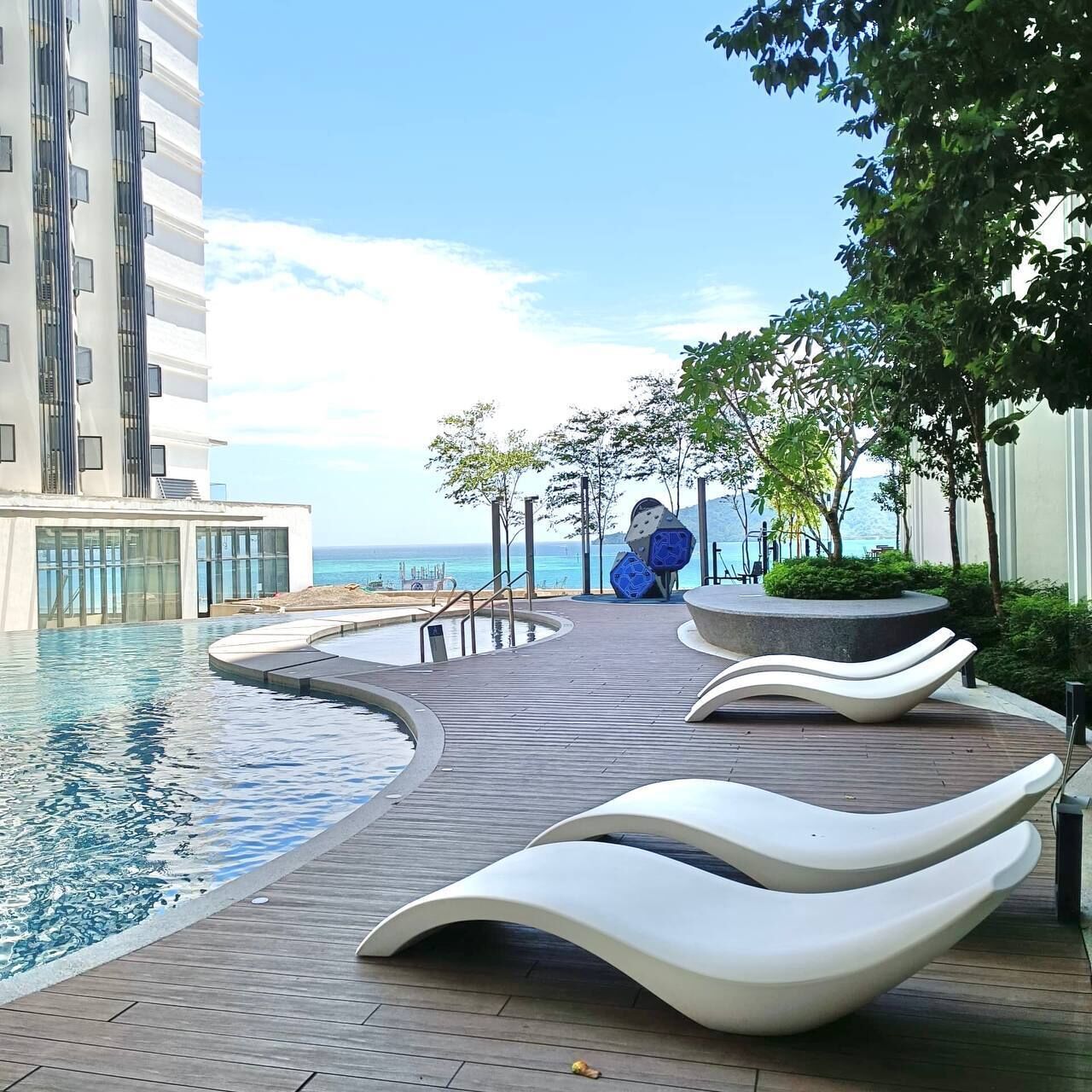 Outdoor pool