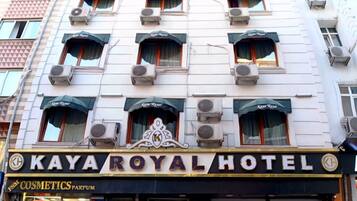 Majoituspaikan julkisivu