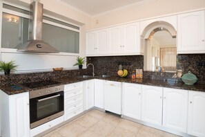 Kühlschrank, Ofen, Herdplatte, Geschirrspüler