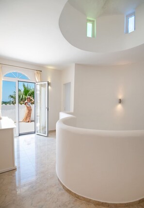 Interior - Santo Villa, a riveting group sanctuary! (Kournas)