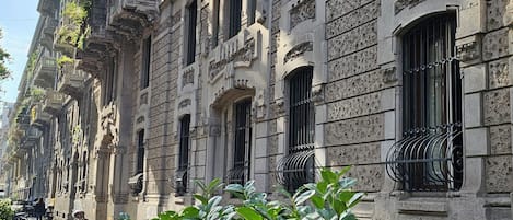 Façade de l’hébergement