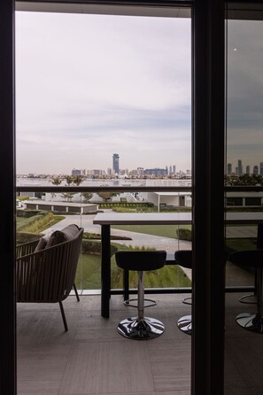 Appartement Deluxe | Vue depuis le balcon
