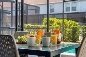Outdoor dining