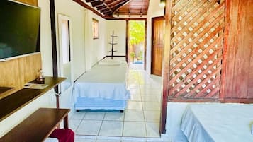 Basic-suite - udsigt til have | Gratis Wi-Fi, sengetøj