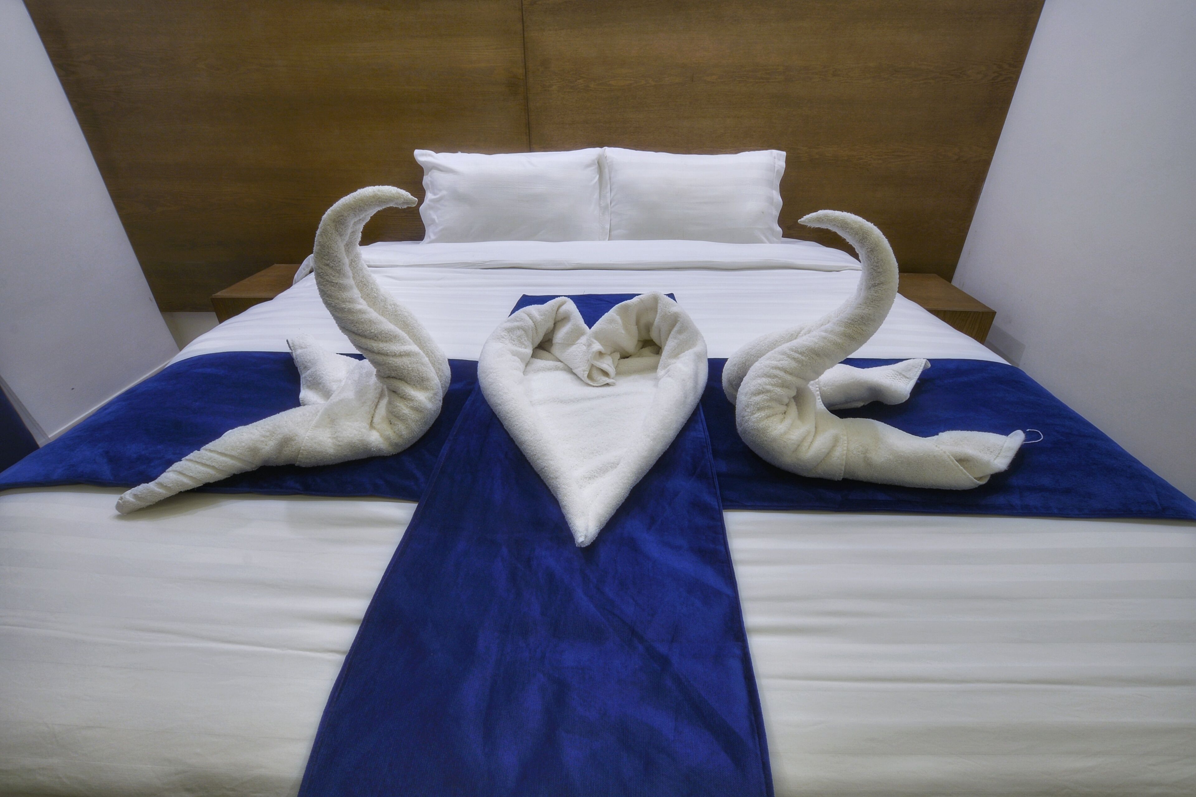 Habitación con 1 cama matrimonial o 2 individuales | Caja de seguridad en la habitación y wifi gratis 