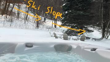 Baignoire à remous extérieure