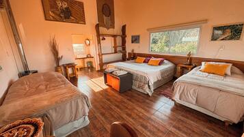 Down comforters, free WiFi, bed sheets