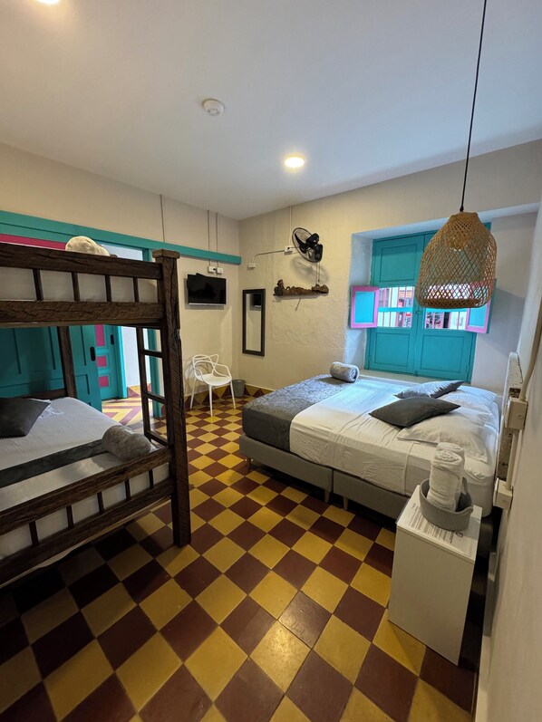 Premium bedding, free WiFi, bed sheets
