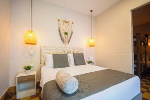 家庭房 | 高档床上用品、免费 WiFi、床单