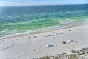 Accommodatie ligt op het strand