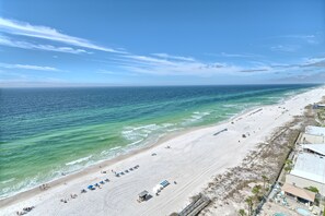 Accommodatie ligt op het strand