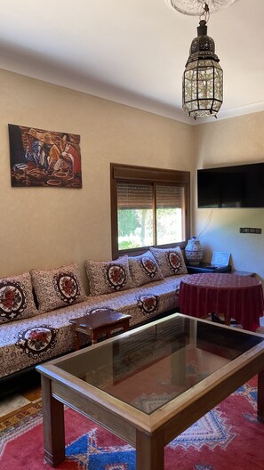 Living area - Auberge de Jeunesse Marrakech-Asni (Marrakech)