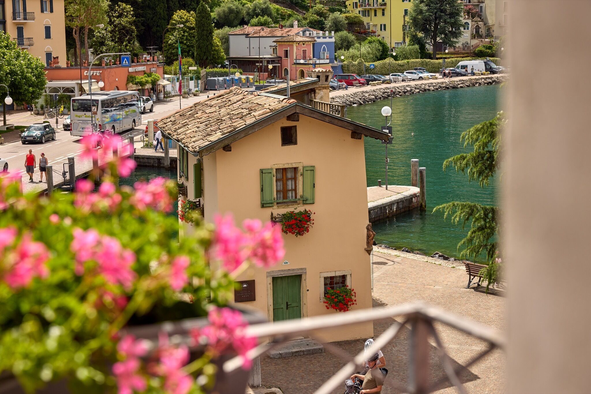 Vue depuis l’hébergement