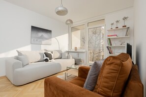 Living area - Miodowa Apartment in Warsaw by Renters (Warsaw)
