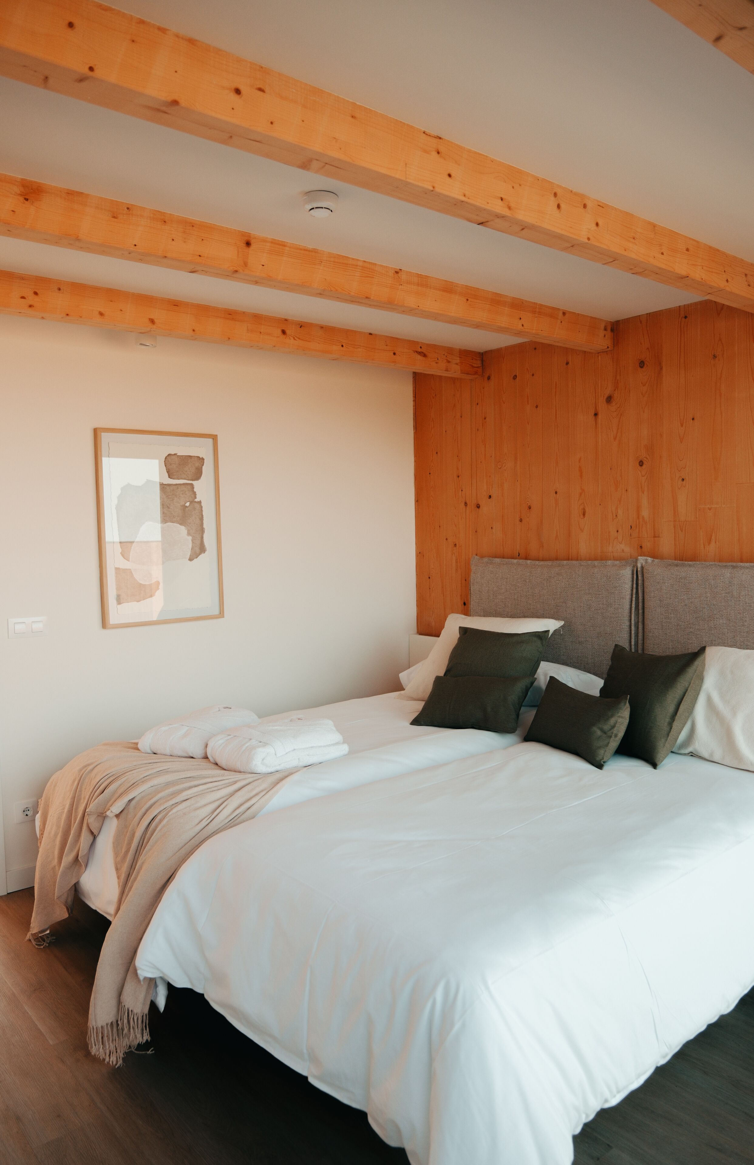 Villa Deluxe, 2 habitaciones, piscina privada, frente al mar | Sábanas de algodón egipcio y ropa de cama de alta calidad