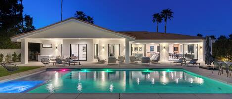 Una piscina climatizada