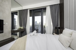 2 quartos, cofres nos quartos, ferros/tábuas de passar roupa