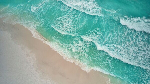 On the beach