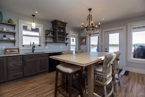 Dining - Luxury Oceanfront Home in Lunenburg (First South)
