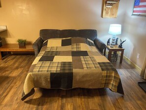 1 quarto, roupa de cama