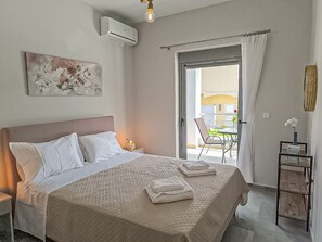 1 bedroom, iron/ironing board, free WiFi, bed sheets - Newly Built House Steps from the Beach: Everything Within Walking Distance! (Agia Marina)