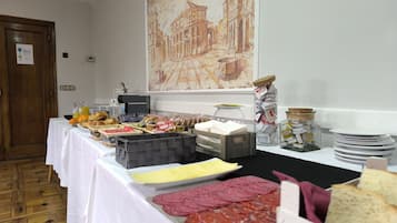 Daily buffet breakfast (EUR 6 per person)
