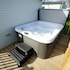 Inviting 3-bed Lodge in Preston hot tub