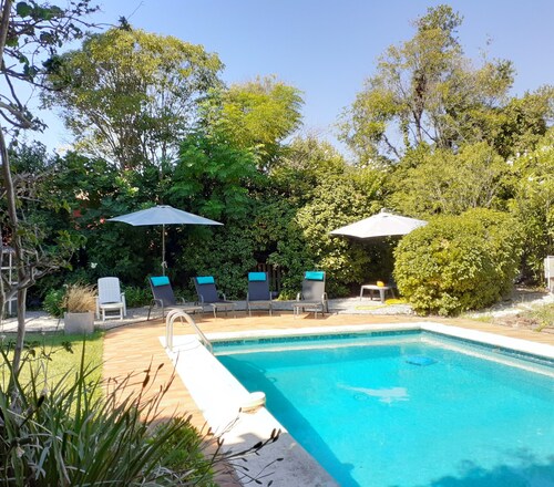 Grand duplex 8 personnes à 200m de la mer, terrasse privative et  accès piscine