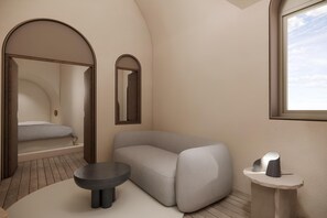 Luksushus, 1 soverom, spabadekar, havutsikt | Ekstrasenger