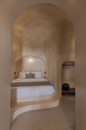 Luxury House, 1 Bedroom, Hot Tub, Ocean View - Caldera's Dream Cave House with hot tub (Santorini)