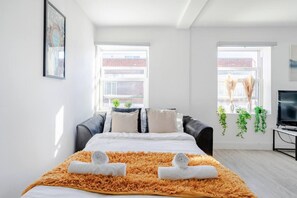 1 bedroom, free WiFi, bed sheets - 1-bed in Bricklane / Shoreditch - 6 Sleeps (London)