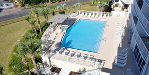 Beheizter Pool