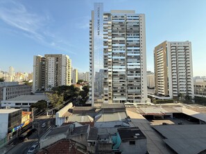 Blick von der Unterkunft