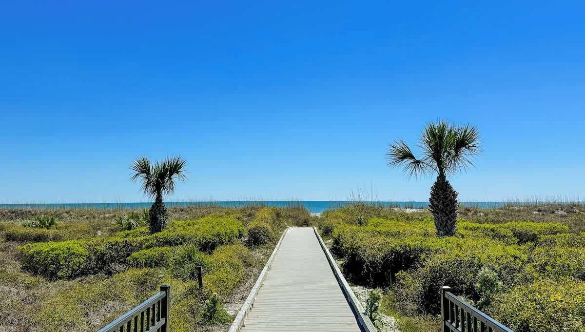 Seaside Villa Beach Path
