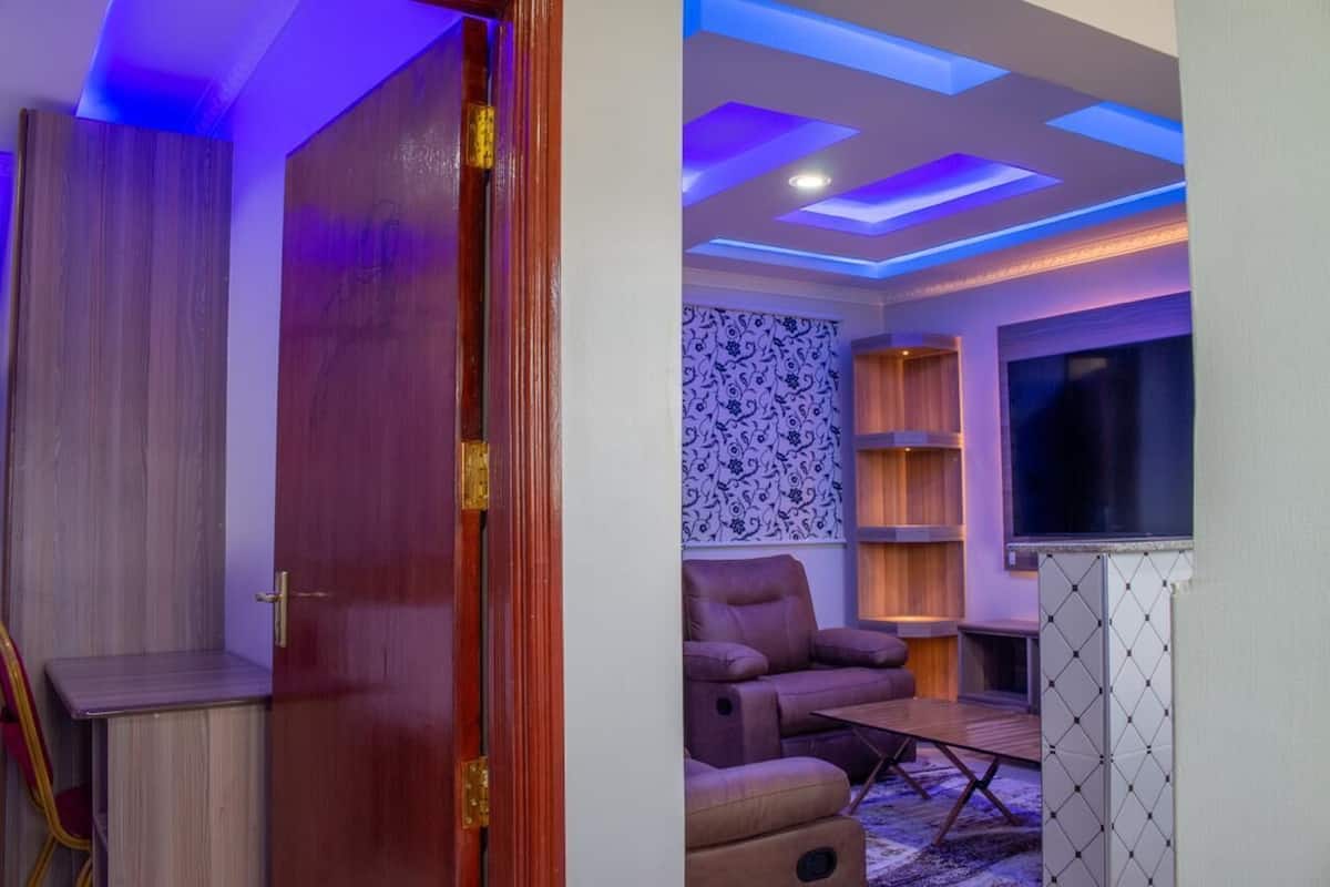 Studio Suite Executive, quang cảnh vườn | Bộ đồ giường cao cấp, nệm Select Comfort, bàn