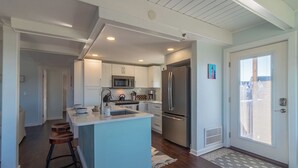 Coffee/tea maker, fridge, microwave, oven - Gorgeous ocean views from this stunning, updated coastal condo! (Duck)
