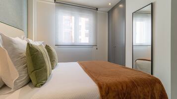 2 chambres, fer et planche Ă repasser, Wi-Fi, draps fournis