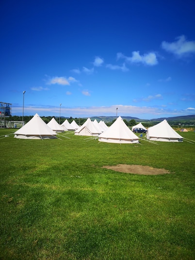 Nine Yards Bell Tents @ the TT Castletown