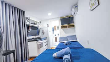 Lydisolert, wi-fi (inkludert) og sengetøy