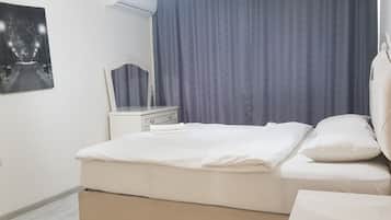 Apartamento familiar | 1 dormitorio, sábanas de algodón egipcio, ropa de cama de alta calidad