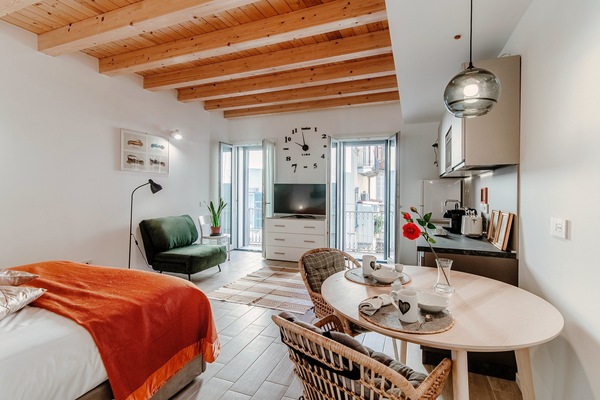 Apartment | Desk, iron/ironing board, free WiFi