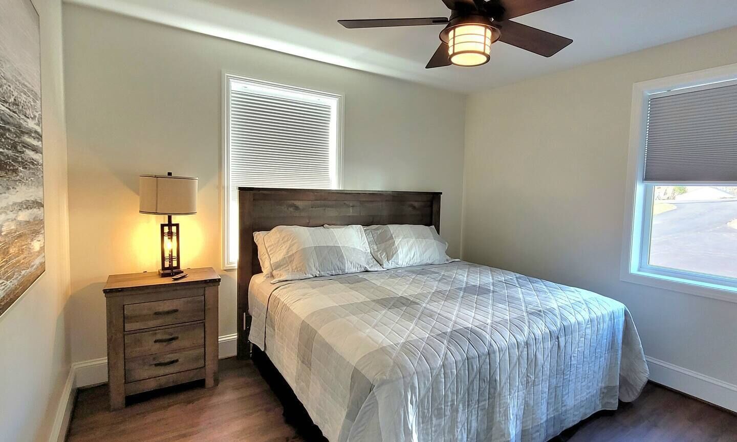 2 bedrooms, desk, iron/ironing board, free WiFi