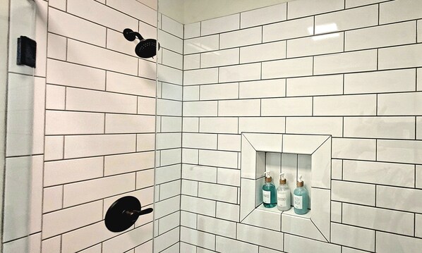 Hair dryer, towels
