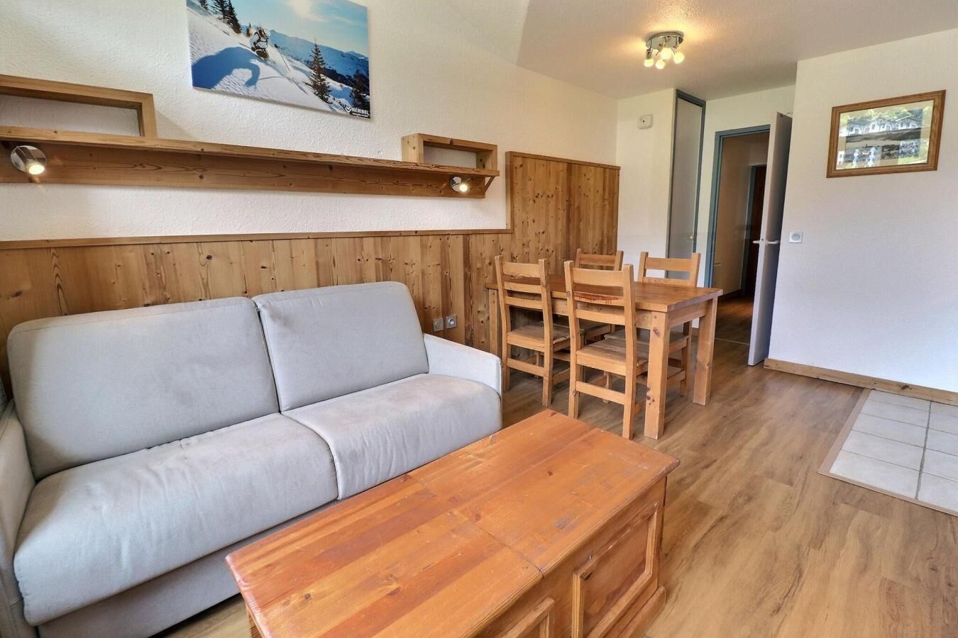 150m From Resort Center, 7th Floor, Balcony, Ski Locker, 25m², La Tania - La Tania