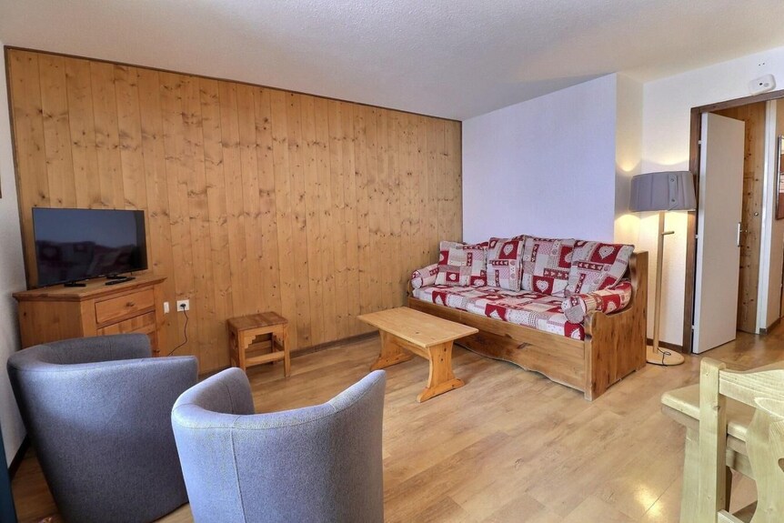 À 50m Des Pistes De Ski, 2ème éTage, Balcon, Casier à Ski, 31m², La Tania - La Tania