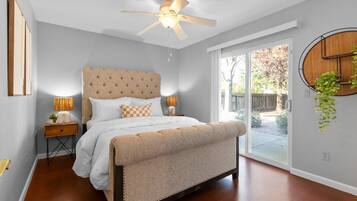 3 soverom, safe på rommet, strykejern/-brett og wi-fi